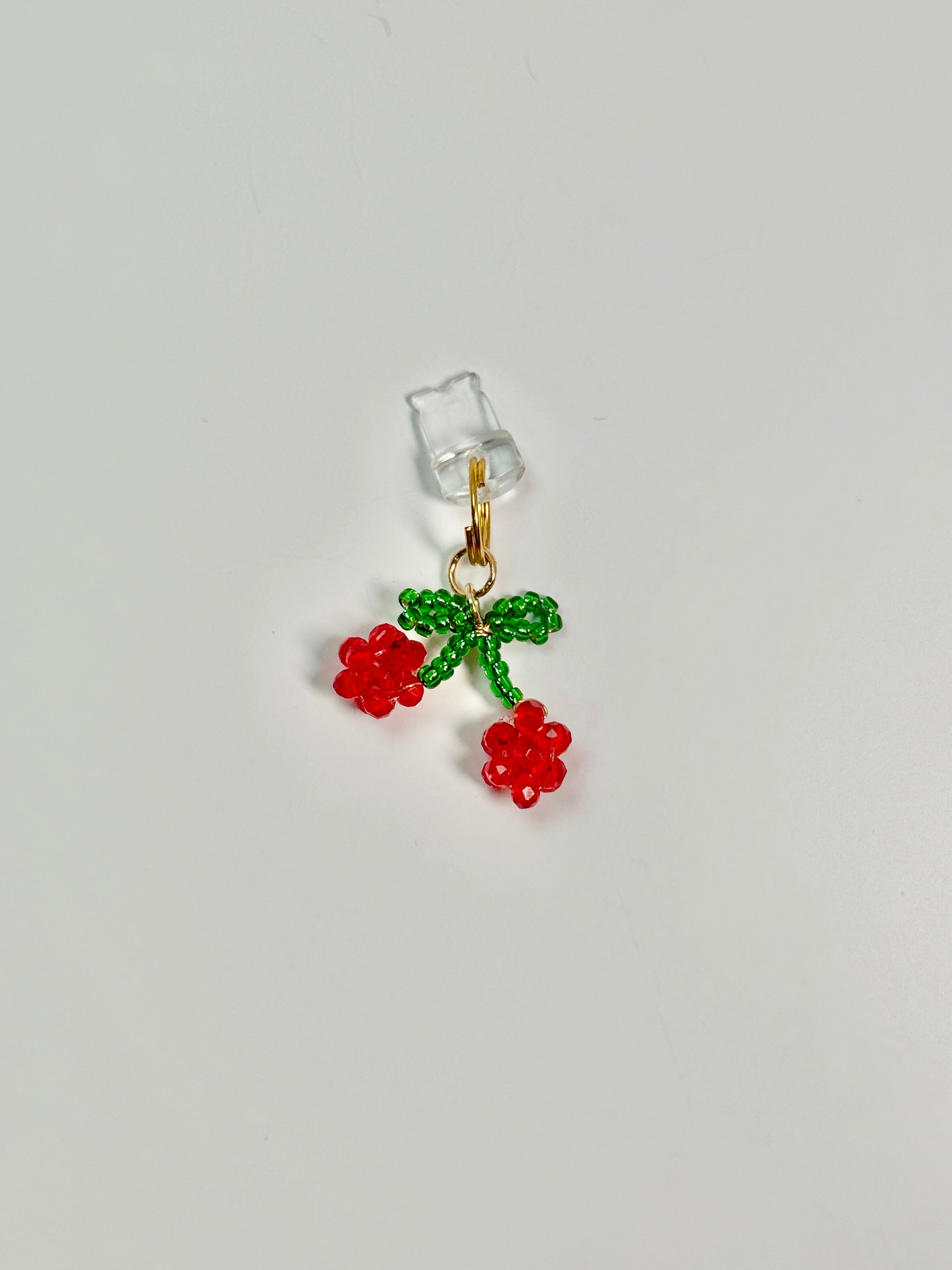 cherry pop mini charm
