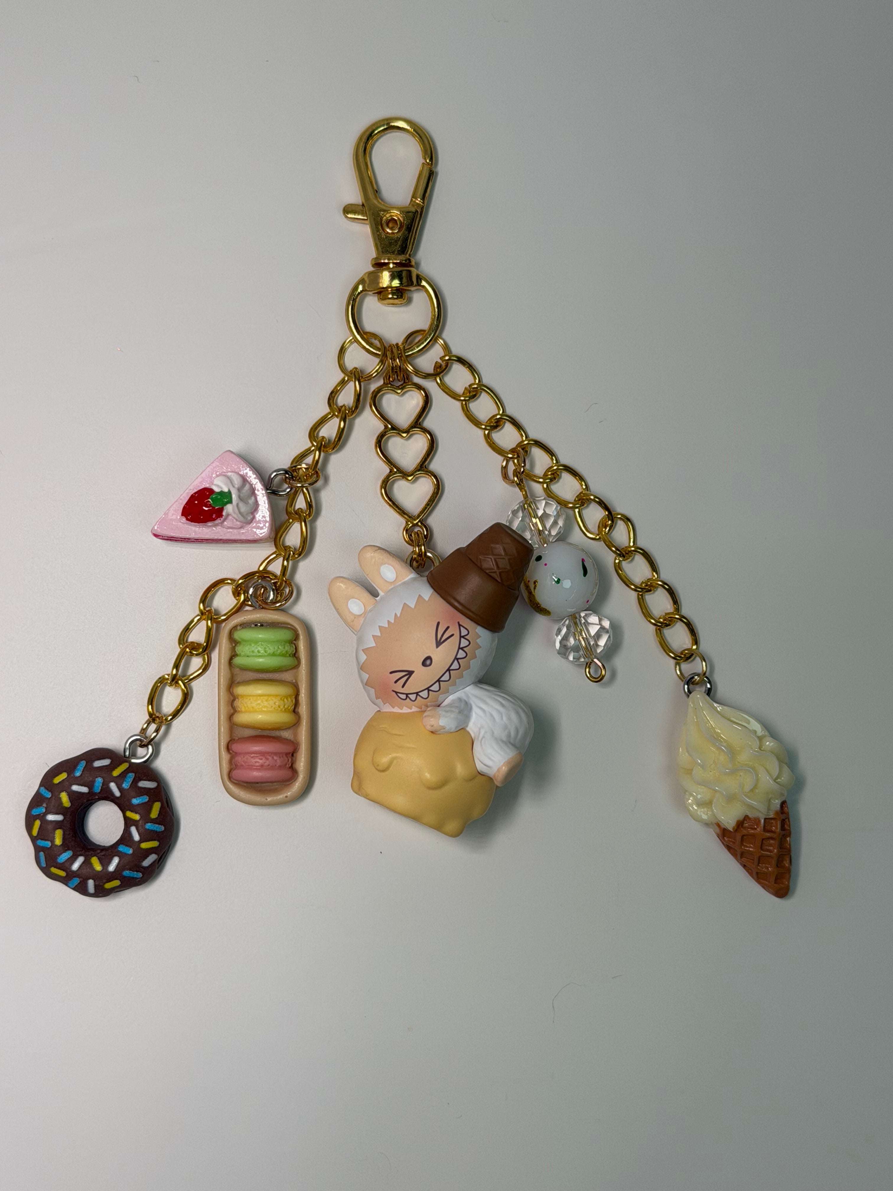 labubu vanilla sofa popbean charm