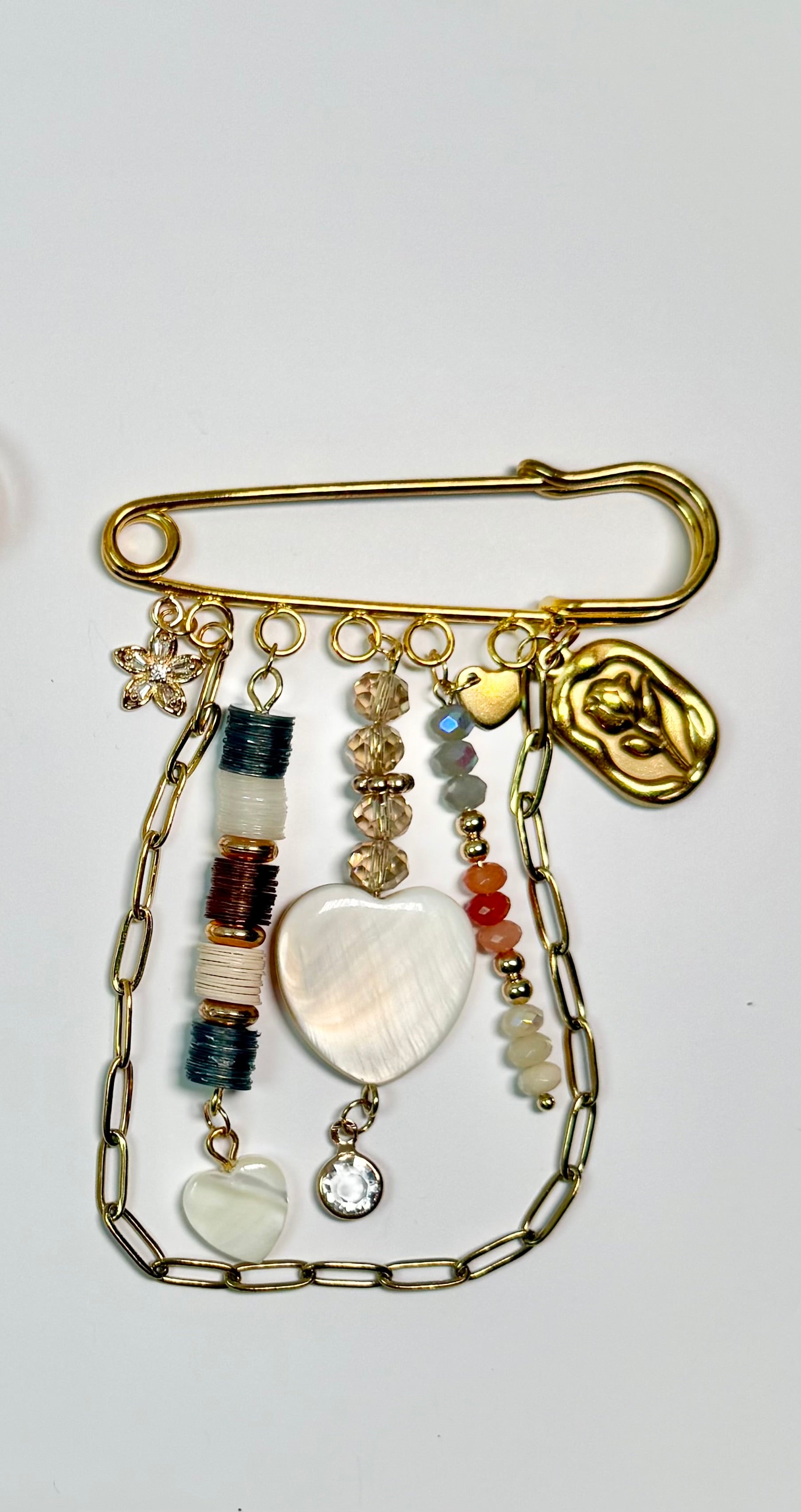 desert bloom charm pin