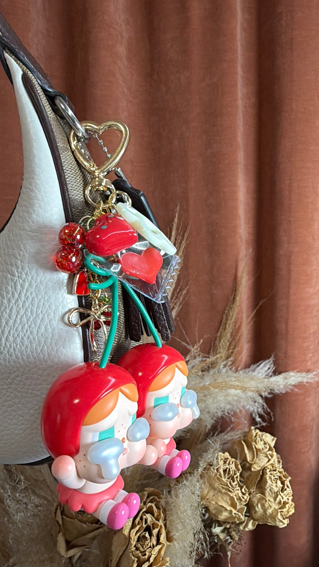 love you cherry much cry baby crying for love charm