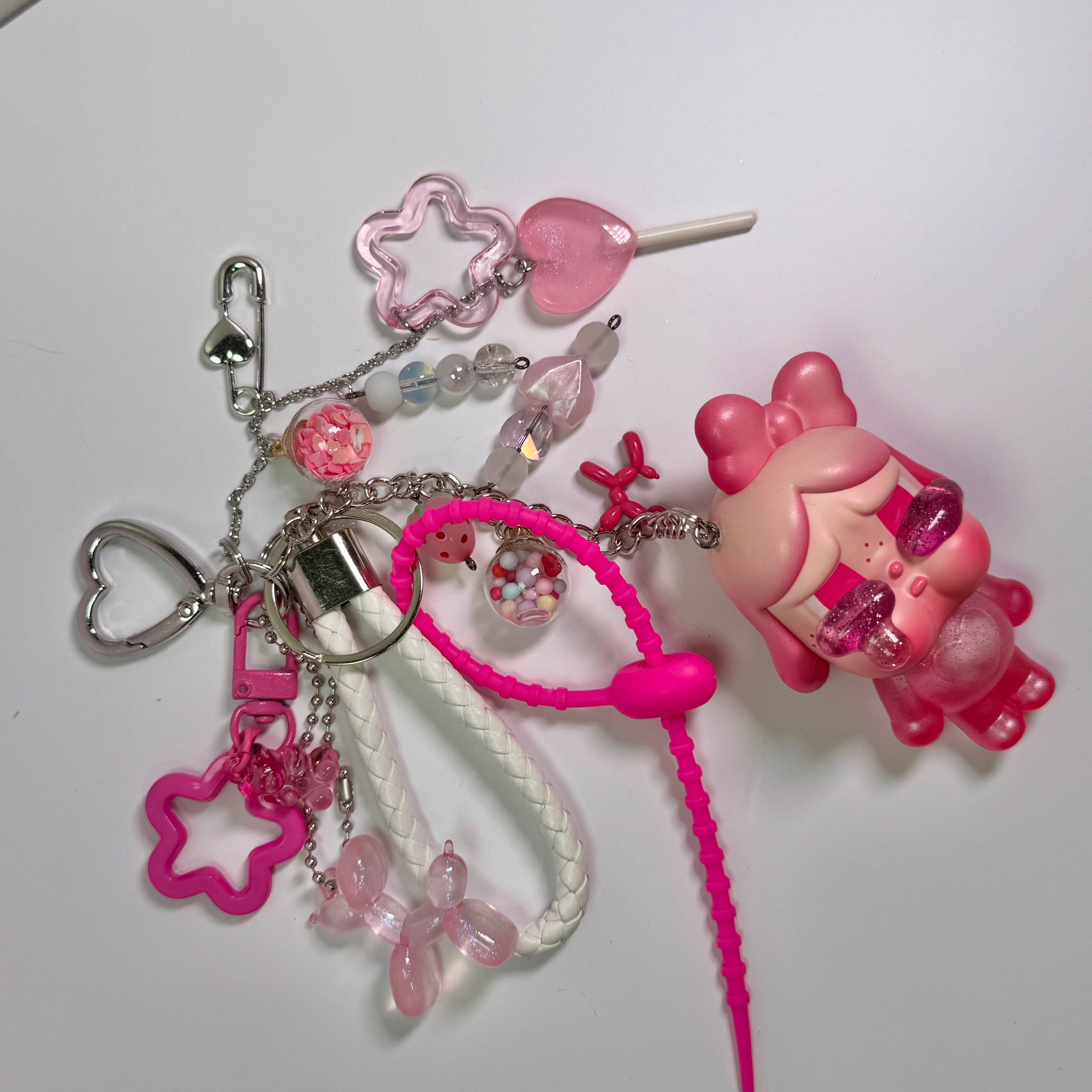 heartless girl cry baby chunky charm