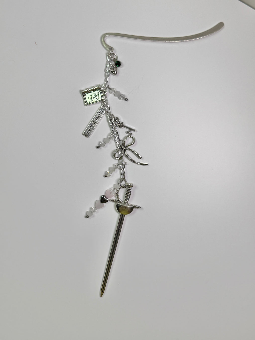 storyteller’s bookmark charm