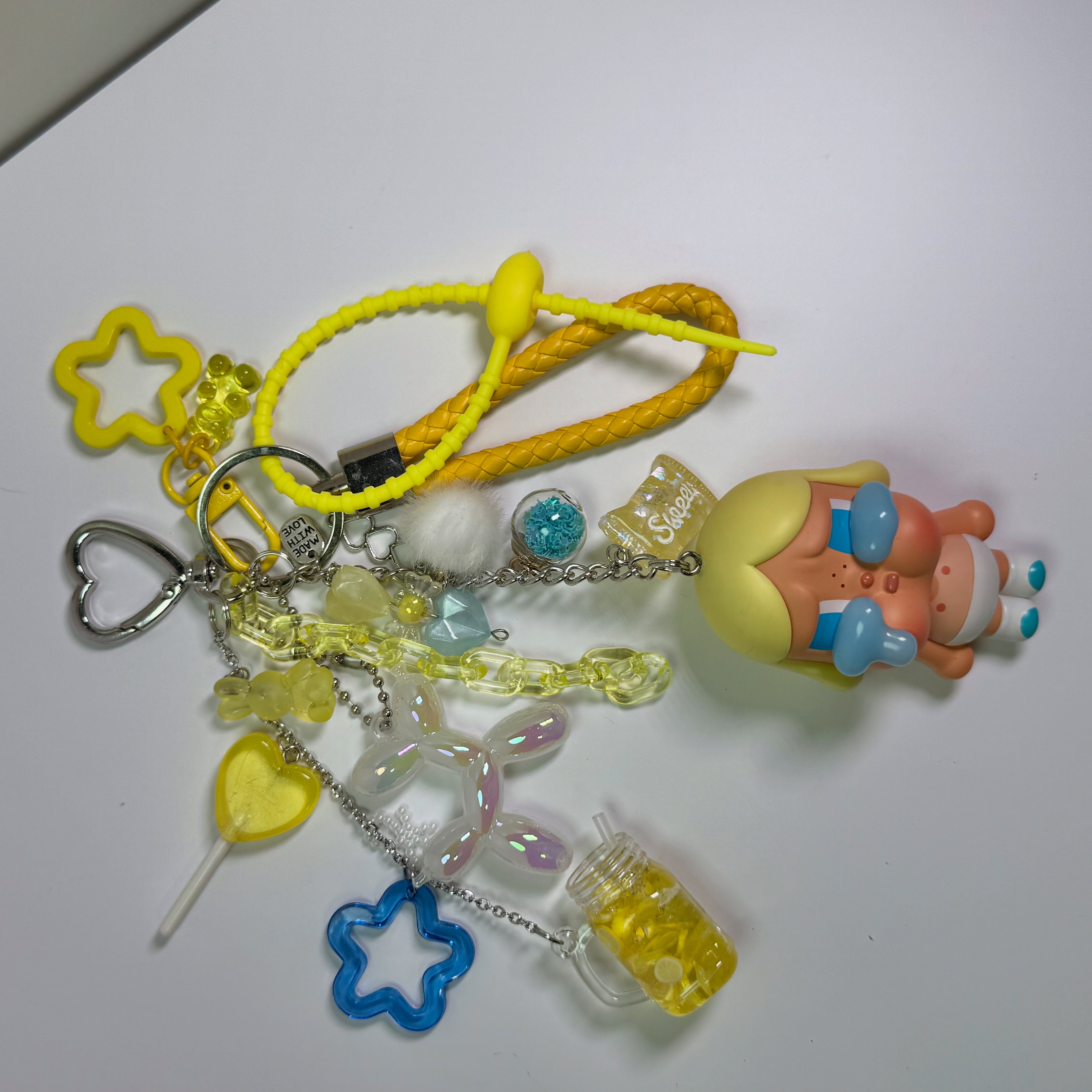 baby blond cry baby chunky charm