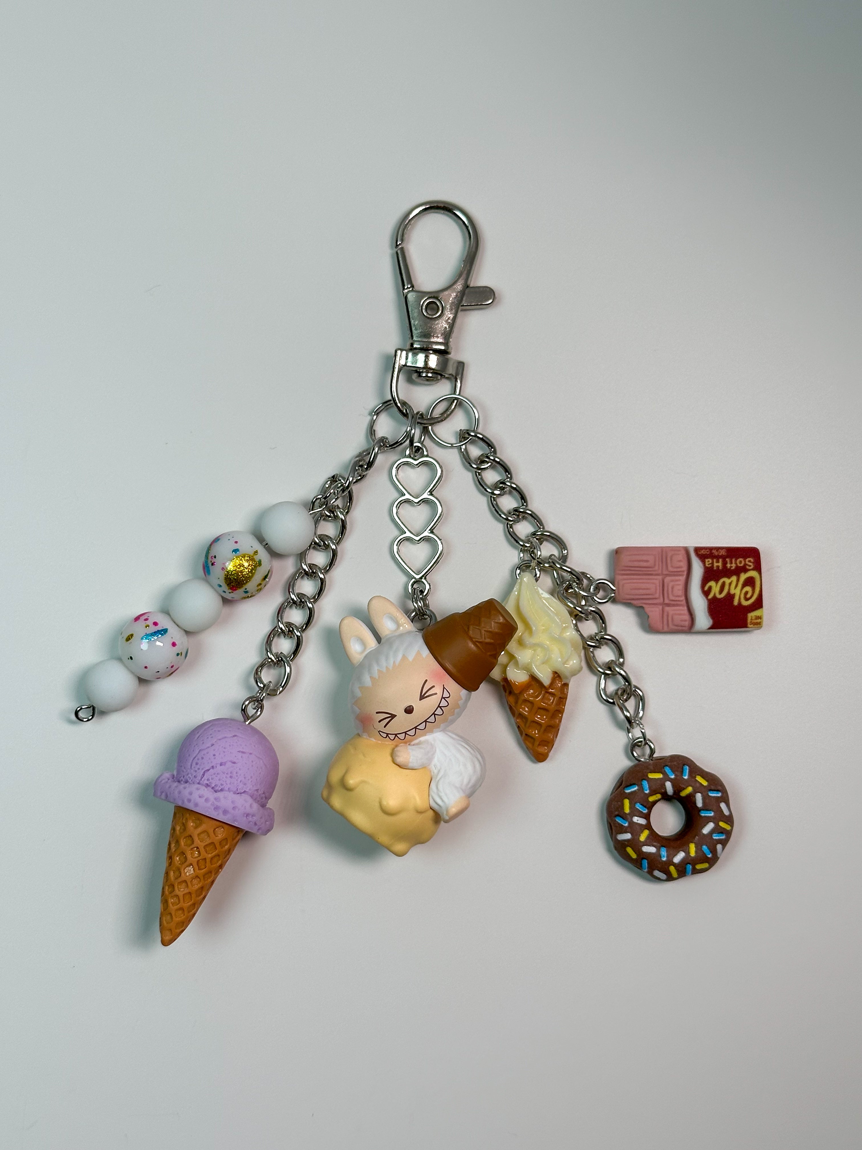 labubu vanilla sofa popbean charm