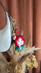 classic rose cry baby crying for love charm