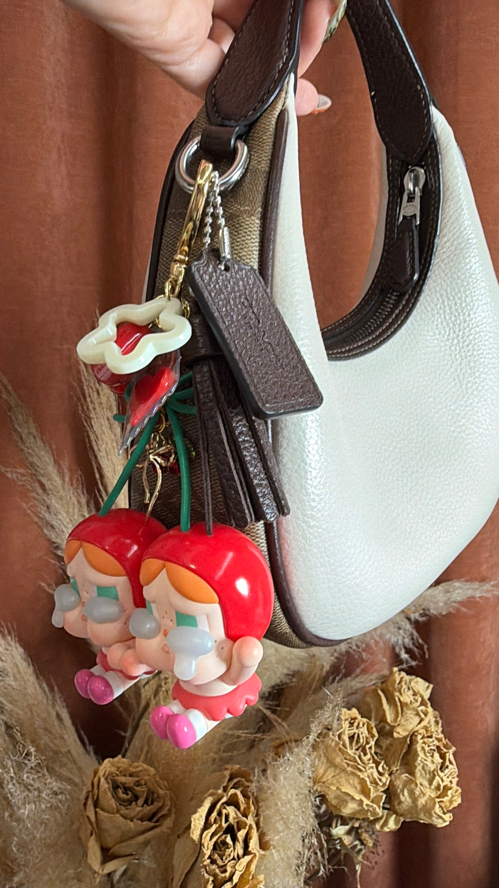 love you cherry much cry baby crying for love charm