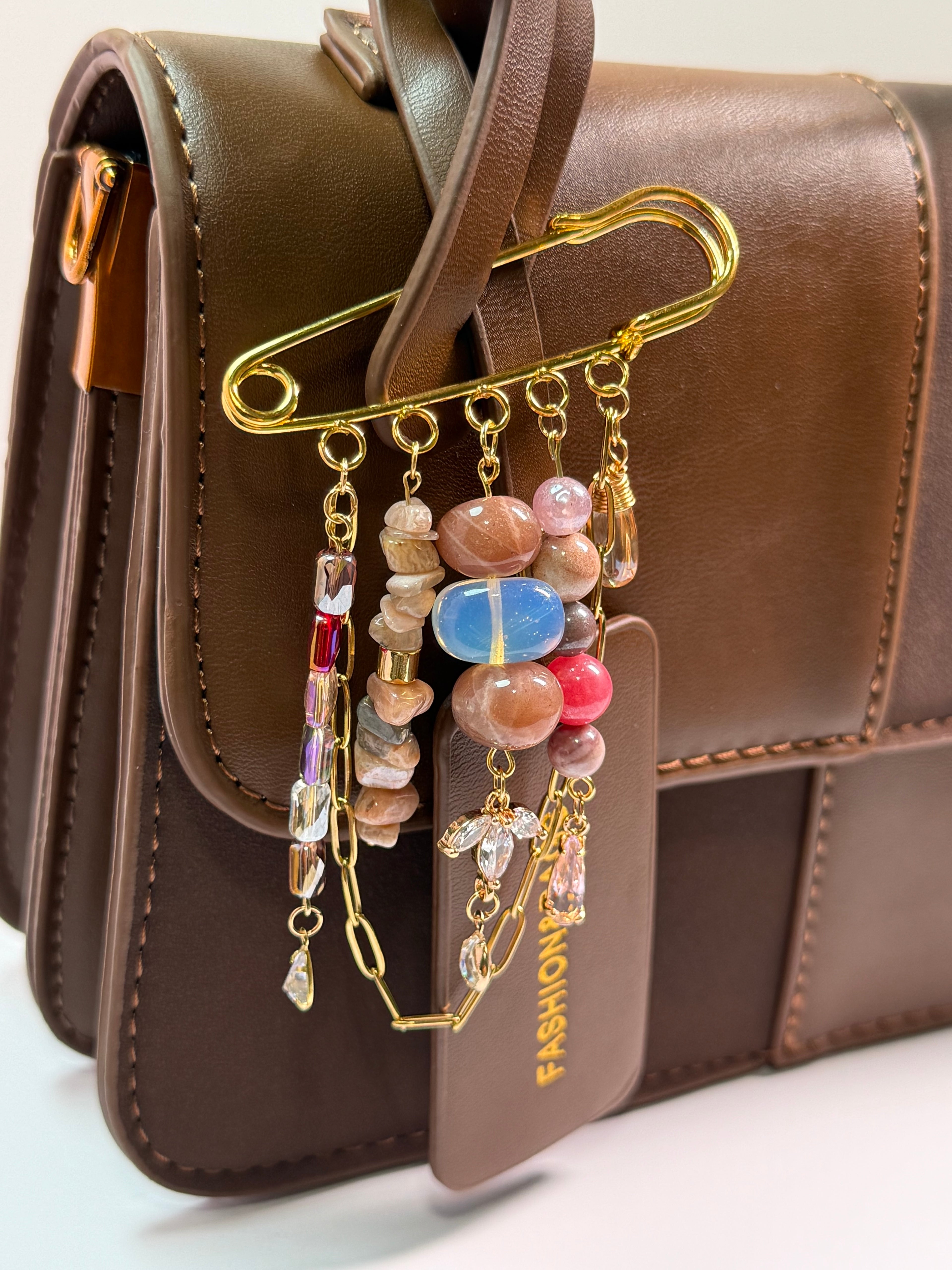 blush mirage charm pin