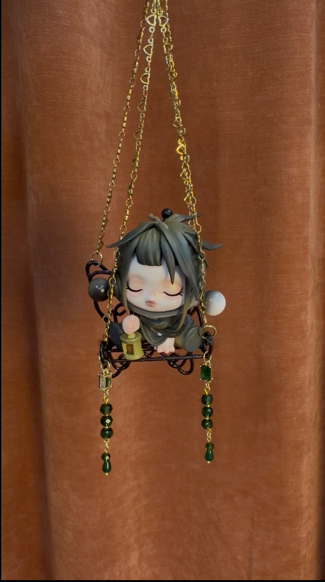 the bamboo skullpanda ink plum blossom series swing