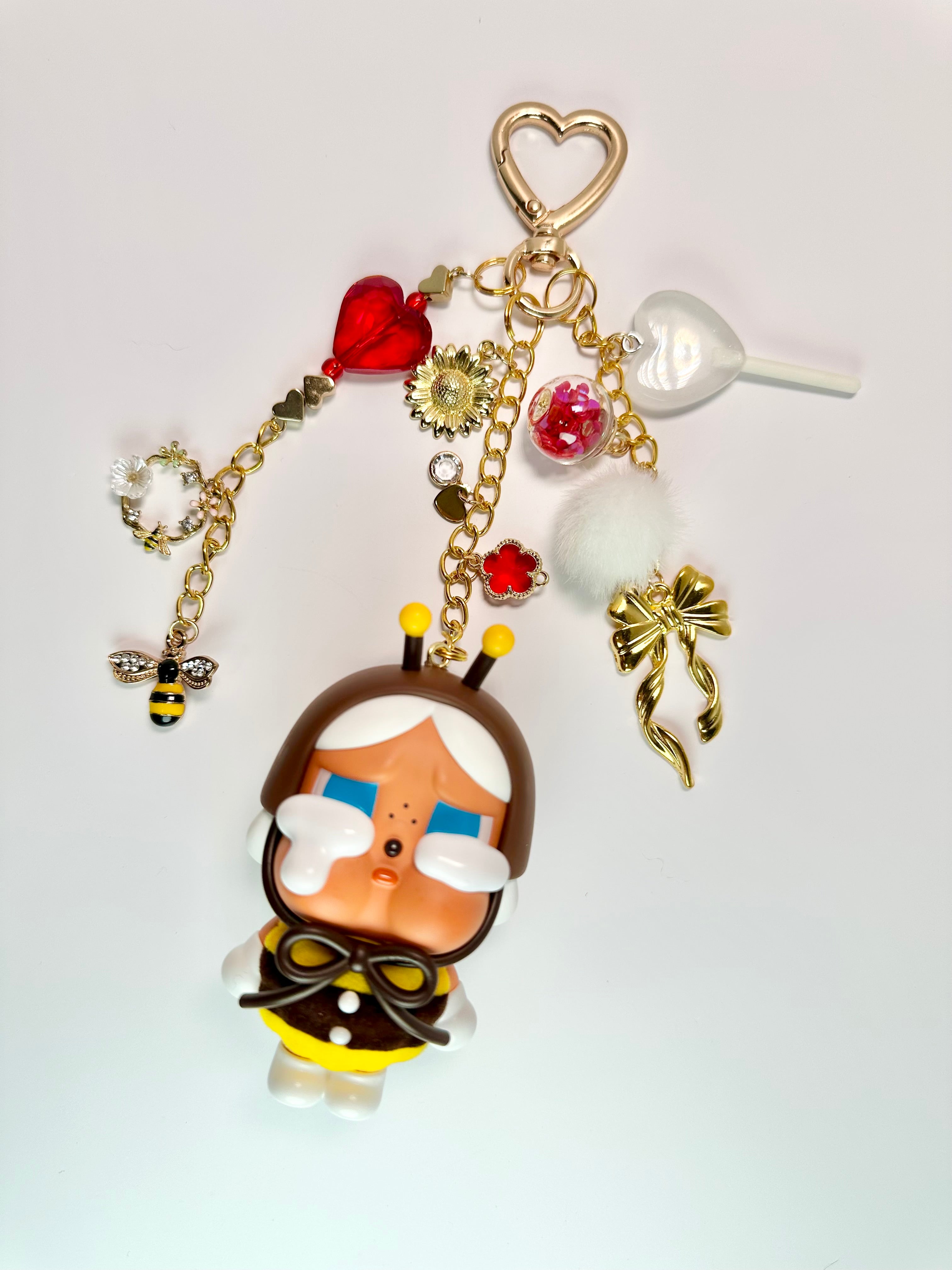 I'll bring you a flower bee cry baby charm